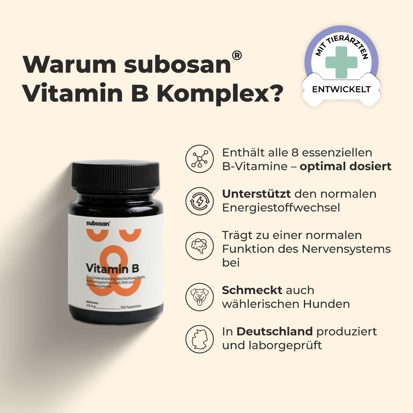 Vitamin B Komplex für Hunde